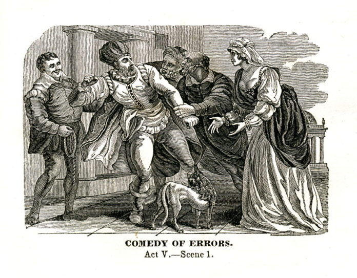 An illustration of William Shakespeare's 