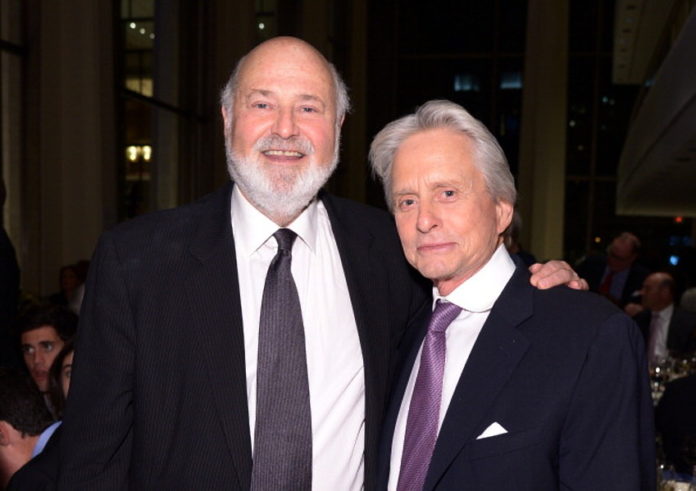 Rob Reiner and Michael Douglas, director and star of The American President