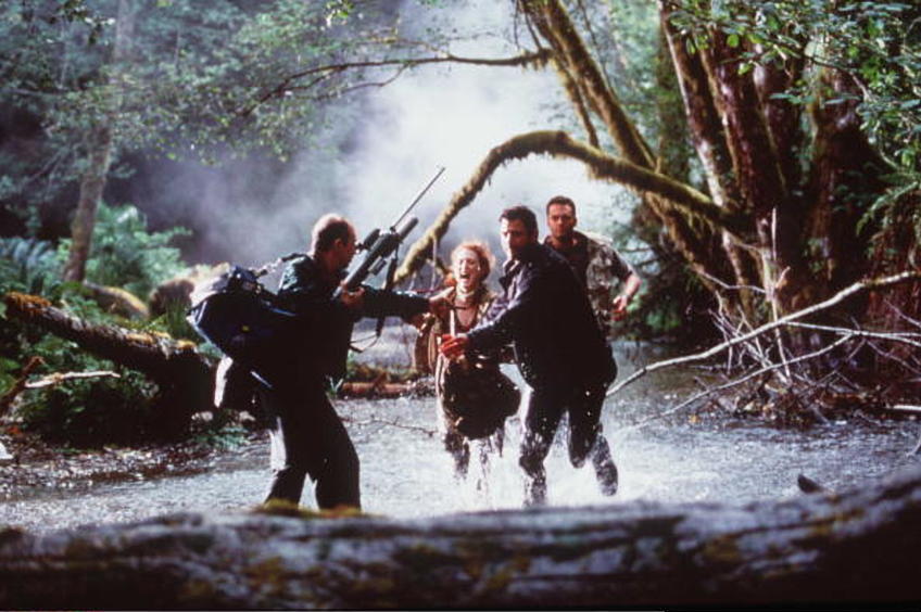 Scene from "The Lost World: Jurassic Park"