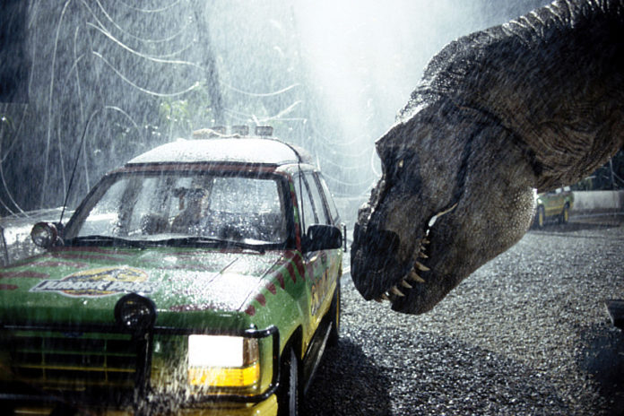 Scene from Jurassic Park