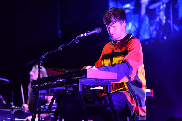 James Blake Performing