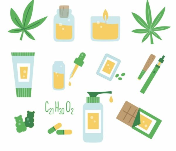 Selection of CBD Products