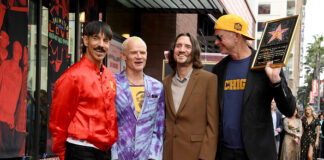 Red Hot Chili Peppers released Unlimited Love and receive a star on the Hollywood Walk of Fame