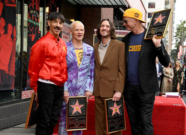 Red Hot Chili Peppers released Unlimited Love and receive a star on the Hollywood Walk of Fame