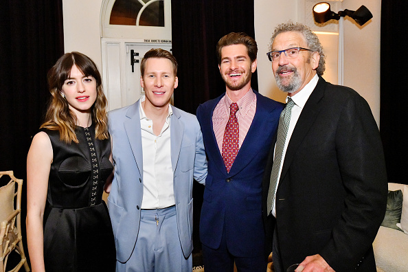 The cast of "Under the Banner of Heaven" attending the premiere's after party.