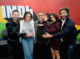 The cast of "Big Mouth" at Day 1 of New York Comic Con.