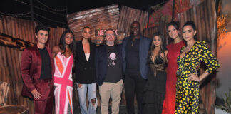 Netflix's Resident Evil cast attends an event in West Hollywood, CA.