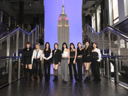 TWICE in New York promoting READY TO BE.