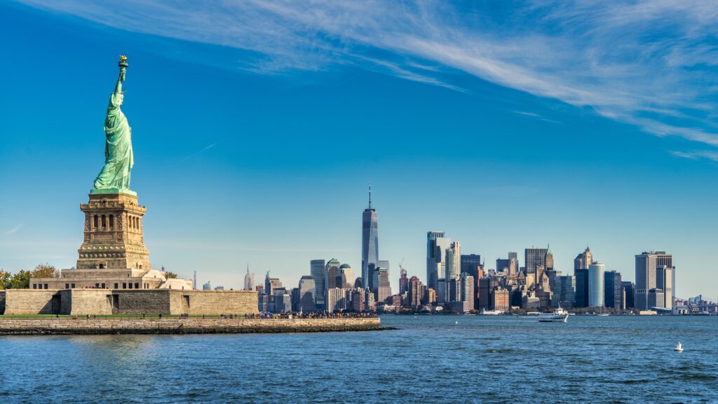 New York City travel destinations Statue of Liberty